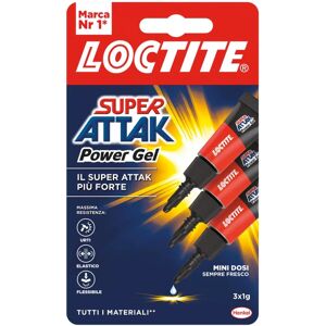 Loctite Colla  Power Flex mini trio trasparente