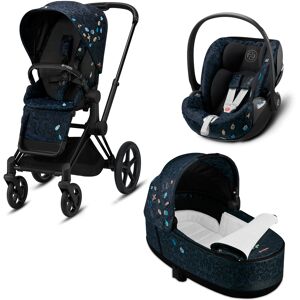 Cybex PLATINUM Trio Priam Jewels of Nature Telaio Matt Black 2022/2023 (TRIO0064)