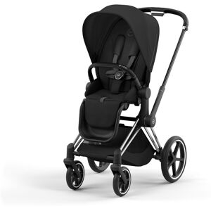 Cybex PLATINUM Passeggino Priam Deep Black Con Telaio Chrome Black (2023) (PASS0010-1)