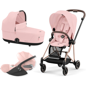 Cybex Platinum Trio Mios con Cloud T Plus Rose Gold -Peach Pink