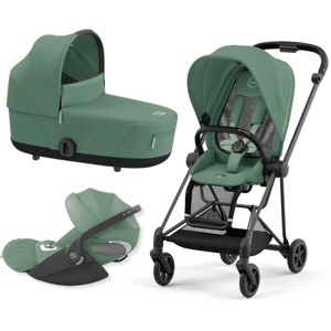 Cybex Platinum Trio Mios con Cloud T Plus Matt Black - Leaf Green