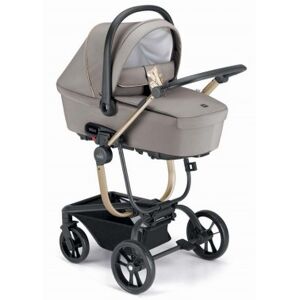 Cam Trio Taski Sport Grigio Telaio Oro T868 Carrozzina Passeggino Ovetto e Borsa