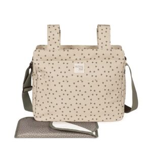 Pasito a Pasito Walking Mum by Borsa Fasciatoio con Tracolla POPPY MOSS con CUORI