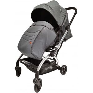 Leonie Passeggino Reversibile 360Â° TURN GRIGIO Telaio Cromo