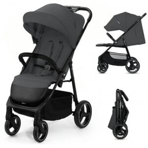 Kinderkraft Passeggino Leggero e Compatto TRIG 3 GRANITE GREY Omologato 22 Kg