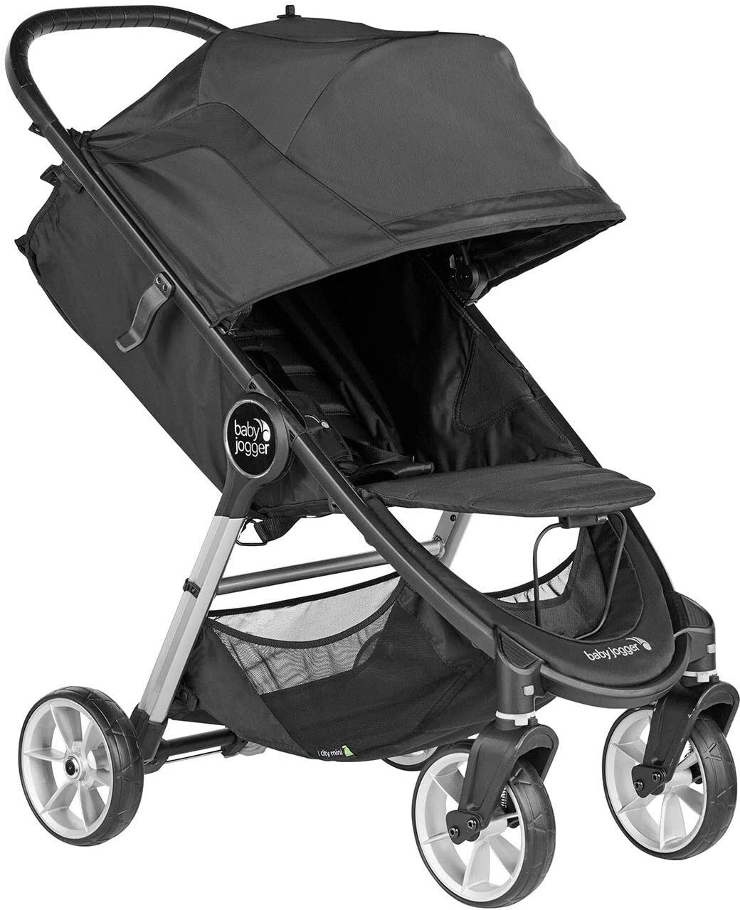 Baby Jogger PASSEGGINO CITY MINI2 4 RUOTE JET BLACK Paga In 3 Rate Tasso zero