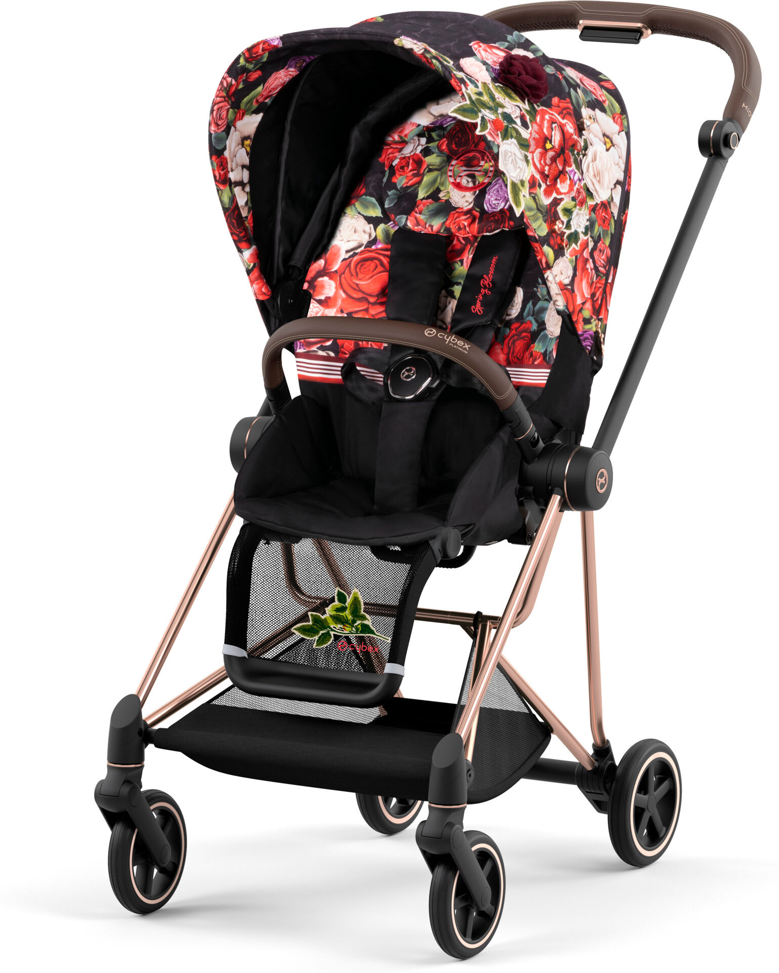 Cybex PLATINUM Passeggino Mios con Telaio Rosegold Blossom Dark (PASS0052)