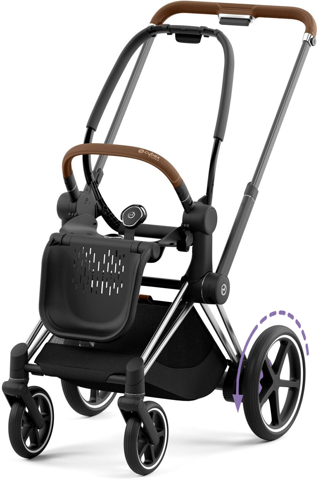 Cybex Platinum Telaio e-Priam Chrome Brown