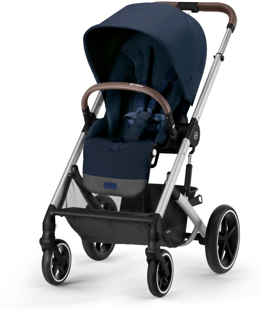 Cybex Gold Passeggino Balios S Lux Telaio Silver Ocean Blue