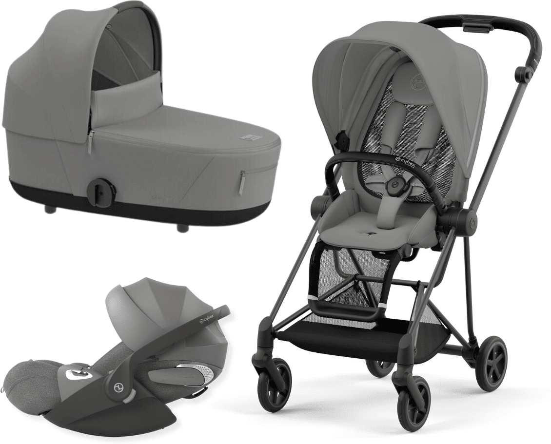 Cybex Platinum Trio Mios con Cloud T Plus Matt Black - Mirage Grey