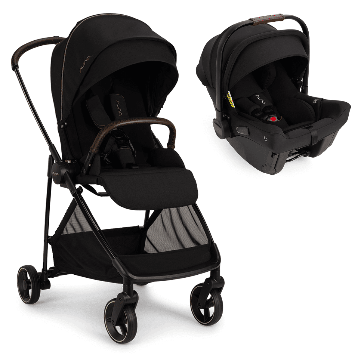 Nuna Duo con Passeggino Ixxa e Seggiolino Auto Pipa Urbn Riveted