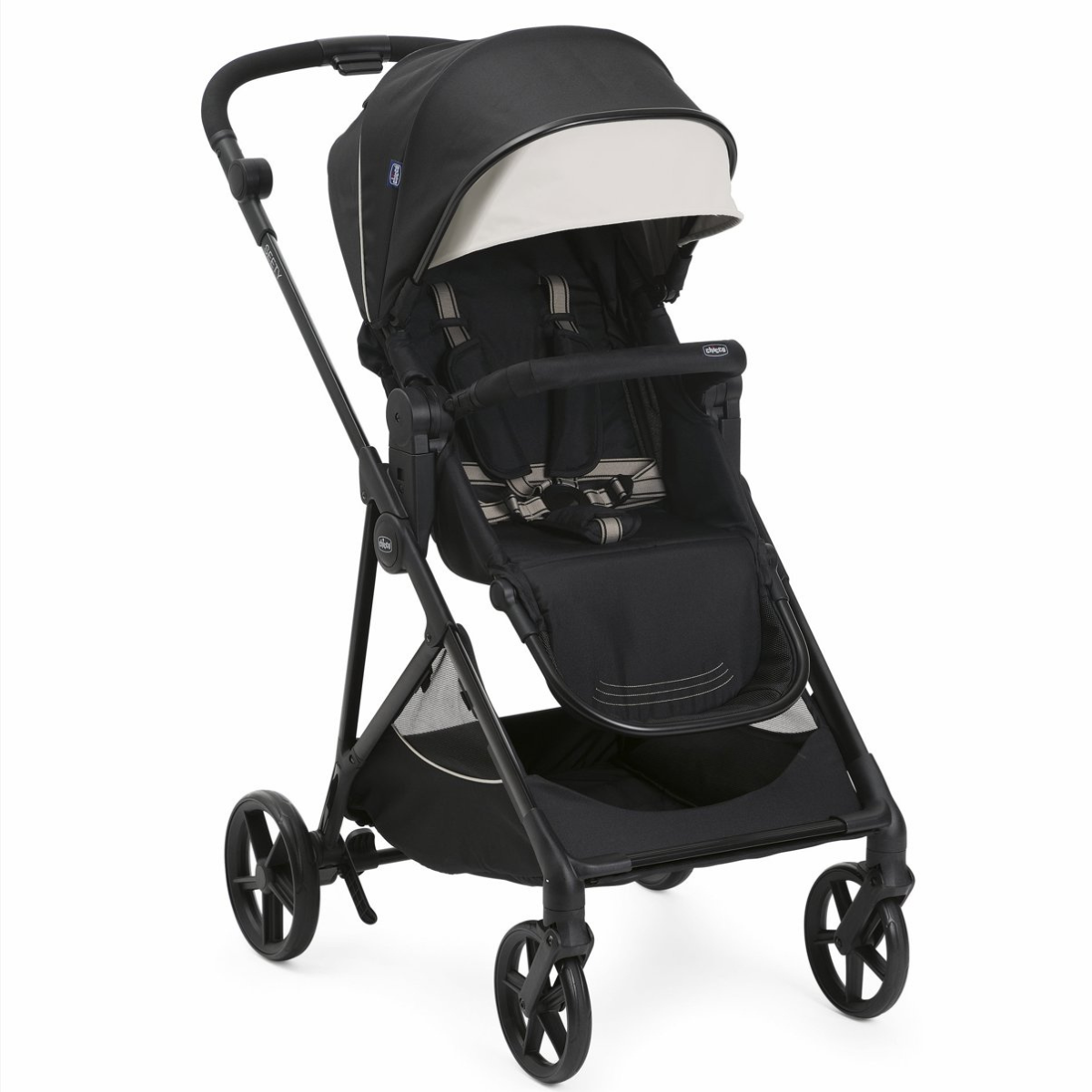 chicco passeggino leggero seety etna black