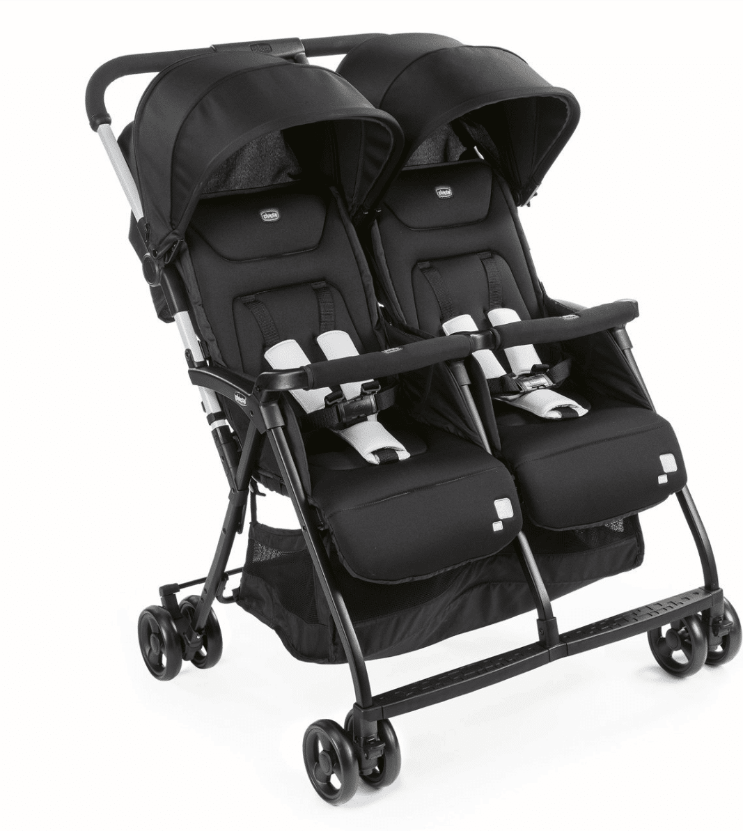 Chicco Passeggino Gemellare Ohlalà Twin Black Night