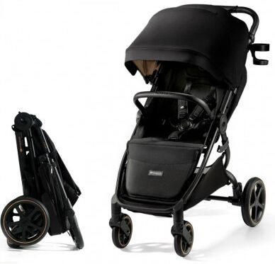 Kinderkraft Passeggino Leggero e Compatto Omologato 22 Kg MITZY INK BLACK