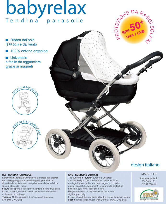 suavinex Baby relax tendina glacial grey