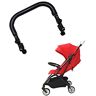 ROMIRUS Kinderwagen Bumper Bar Compatibel voor Cybex Eezy S+2 Eezy S Twist 2, PU-leer (Front Facing Only As Photo)