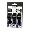 Dooky Multi Clips, zwart, 3 stuks