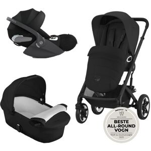 Cybex Barnevogn, Talos S Lux, Travelsystem Inkl. Cloud T - Moon Black