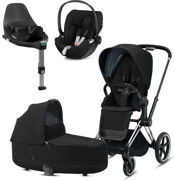 Cybex Priam Travelsystem - Chrome Black/deep Black