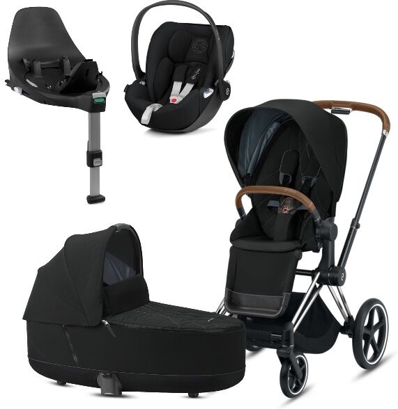 Cybex Priam Travelsystem - Chrome Brown/deep Black