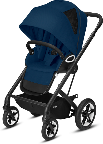 Cybex, barnevogn, Talos S Lux, Sportsvogn - Black/navy Blue