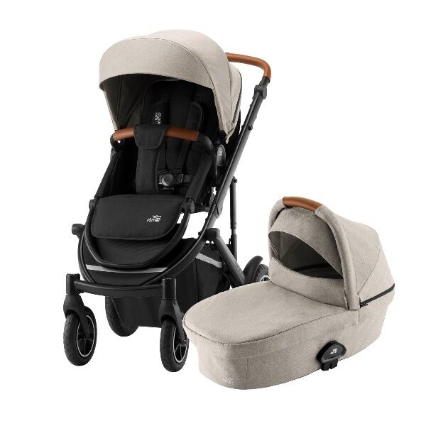 Britax Smile Iii Duo, essential-Pakke, Barnevogn - Pure Beige