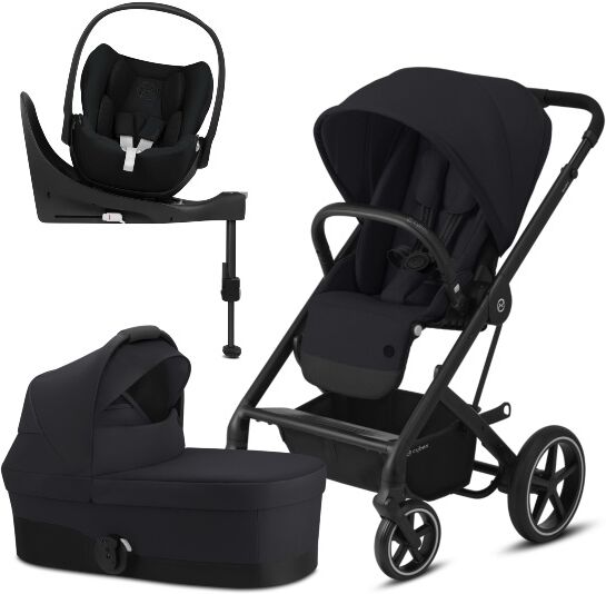 Cybex Balios S Lux, Travelsystem 4i1 - Deep Black/black