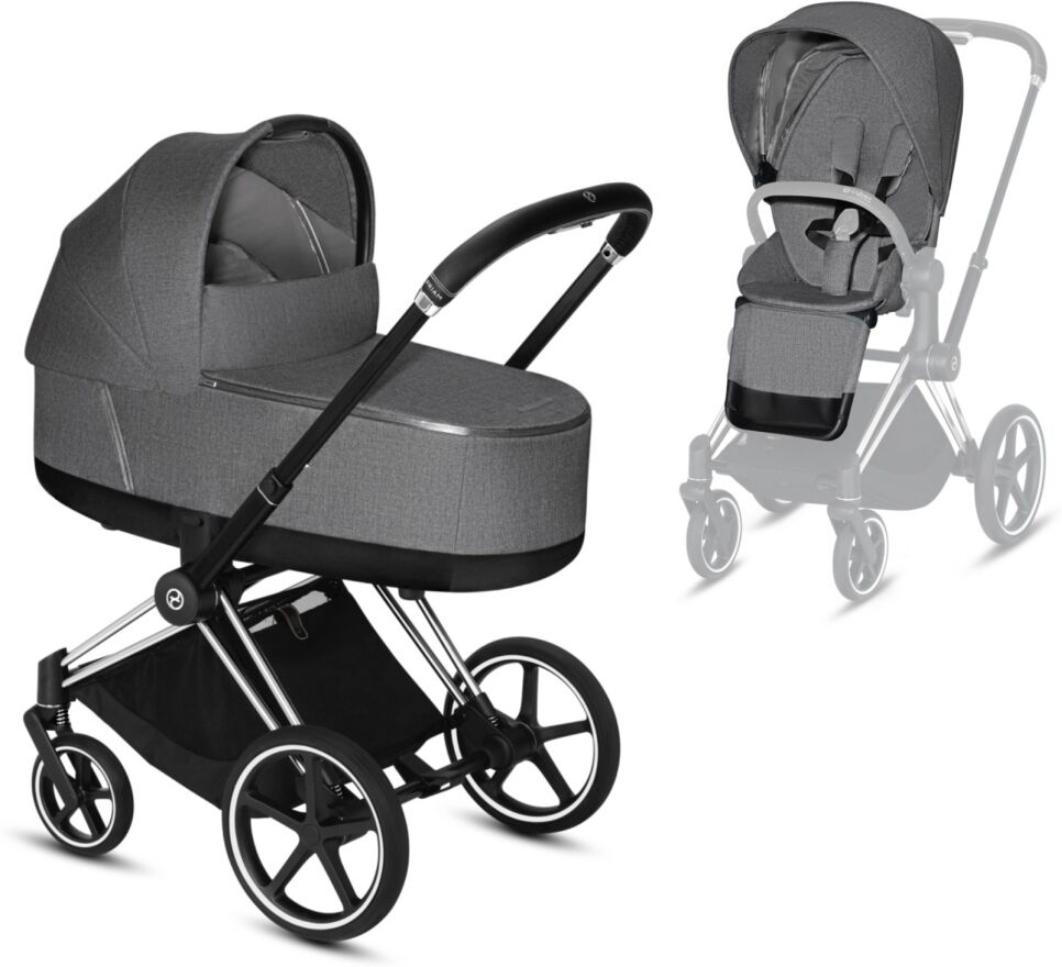 Cybex Priam Duo - Chrome Black/manhattan Grey