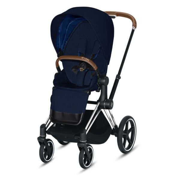 Cybex, Platinum Line, Priam, Sportsvogn - Chrome Brown/midnight Blue