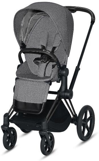 Cybex, Platinum Line, Priam, Sportsvogn - Matt Black/manhattan Grey