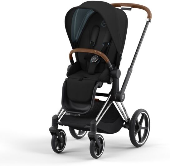 Cybex Ny! Cybex, barnevogn, Platinum Line, Priam, Sportsvogn - Deep Black/chrome Brown