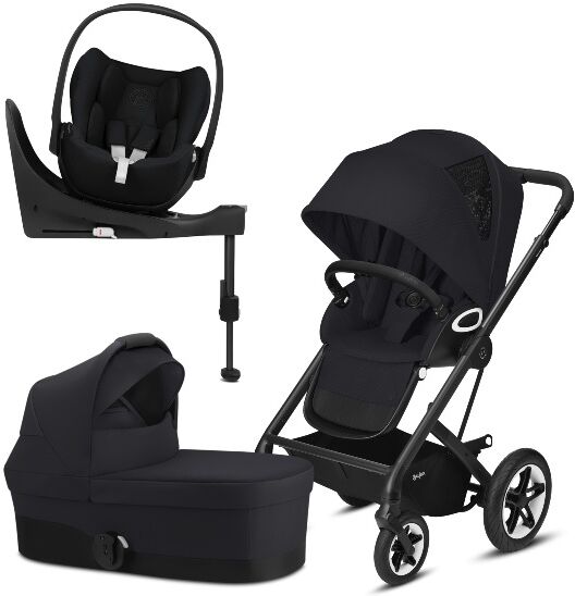 Cybex, barnevogn, Talos S Lux, Travelsystem, M/ Cloud Z + Base Z - Black/deep Black