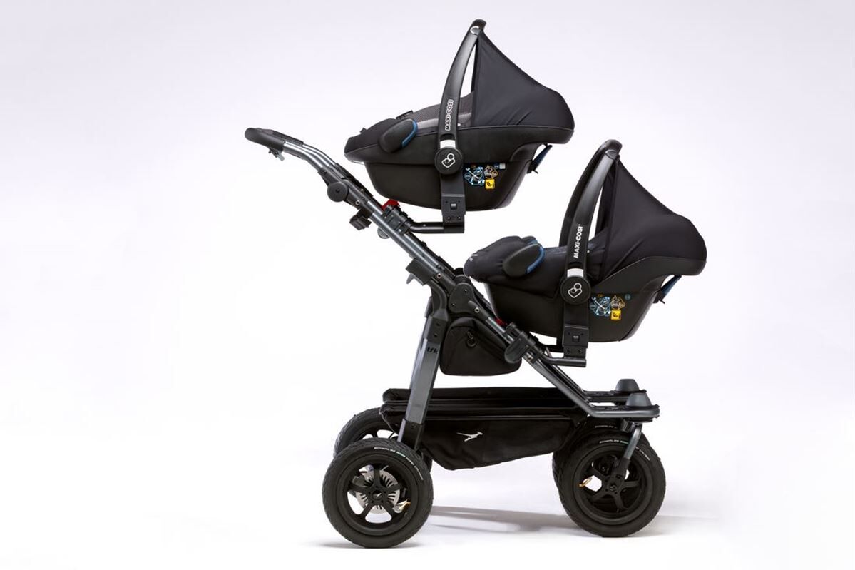 TFK Duo Bilstoladapter - 2 stk - Maxi-Cosi, Cybex, BeSafe