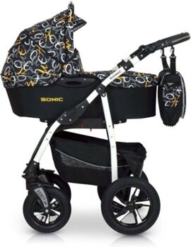 Bello Babies Carrinho de Bebé Trio Sonic Comfort Line 3 Em 1