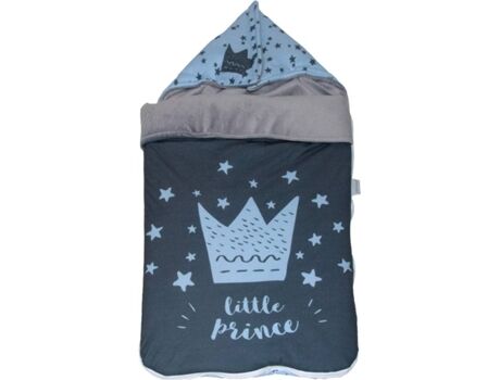 Pekebaby Saco Cuco Entretiempo Little Crown Azul