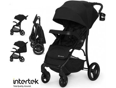 Kinderkraft Carrinho de Bebé Individual Cruiser Black Preto