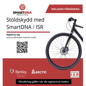 Stöldskyddsmärkning Smart Protection ISR till cyklar, sparkcyklar, barnvagnar - inkl försäkring