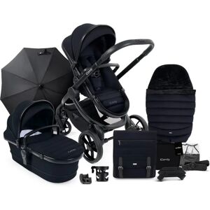 iCandy Peach 7 Complete Pushchair Bundle with Maxi-Cosi Pebble 360 Pro Car Seat & Base - Black