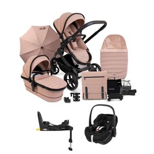 iCandy Peach 7 Complete Pushchair Bundle with Maxi-Cosi Pebble 360 Pro Car Seat & Base - Cookie