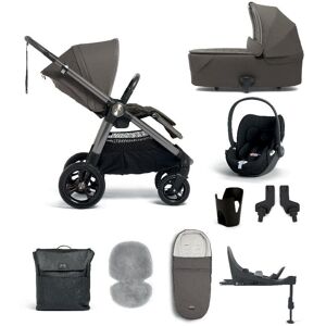 Mamas & Papas Ocarro Complete Pushchair Bundle with Cybex Cloud T Car Seat (9 Pieces) - Phantom