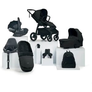 Mamas & Papas Ocarro Pushchair Complete Bundle with Cybex Cloud T Car Seat & Base (8 Pieces) - Jet