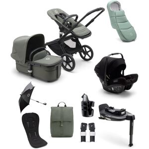 Bugaboo Fox5 Ultimate Travel System Bundle In Forest Green