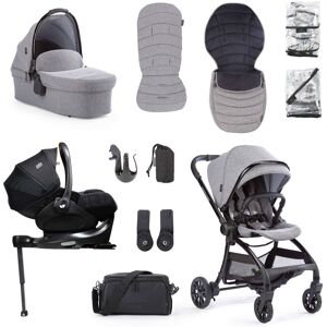 Junior Jones Aylo Grey Marl 12pc Travel System inc Joie Eclipse Car Seat