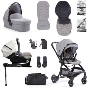 Junior Jones Aylo Grey Marl 12pc Travel System inc Joie Oyster Car Seat