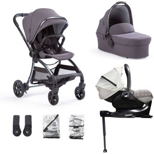 Junior Jones Aylo Dark Slate 7pc Travel System inc Joie Oyster Car Seat