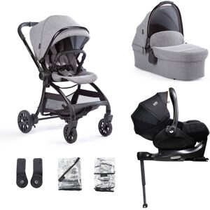 Junior Jones Aylo Grey Marl 7pc Travel System inc Joie Eclipse Car Seat