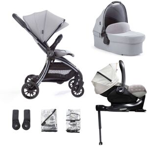 Junior Jones Aylo Pebble Grey 7pc Travel System inc Joie Oyster Car Seat