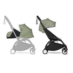 BabyZen - YOYO 2 Stroller 6+ - Black Frame + Olive