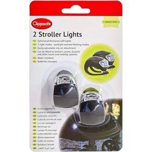 Clippasafe Stroller/Pushchair Lights 2 Pack