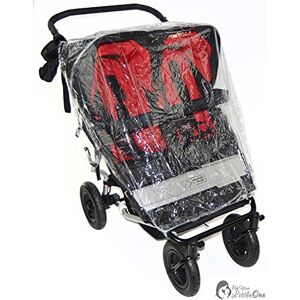 Raincover Compatible with Maclaren Twin Triumph Double Pushchair (213)